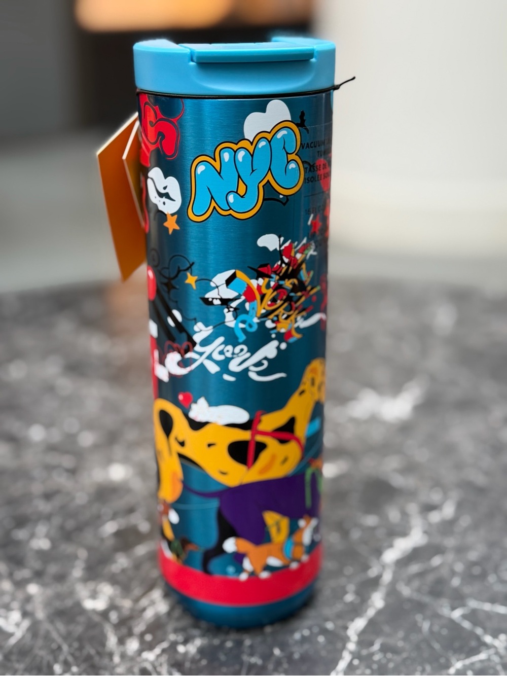 Starbucks Marcos Chin New York City Vacuum Insulated Tumbler - 16oz